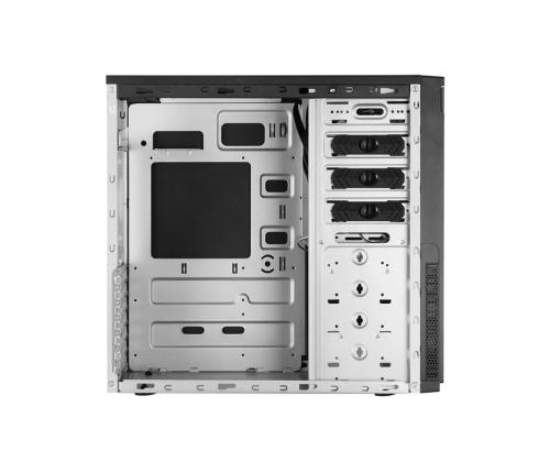 Case CHIEFTEC HC-10B-OP MidiTower Not included ATX MicroATX MiniITX Colour Black HC-10B-OP