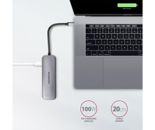 I/O HUB USB3.2 5IN1/0.2M HMC-5 AXAGON