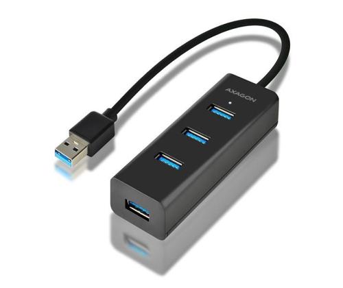 I/O HUB USB3.0 4PORT CHARGING/0.3M HUE-S2B AXAGON
