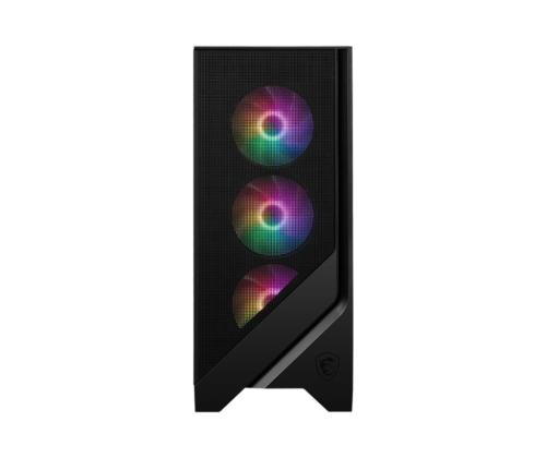 Case MSI MAG FORGE 120A AIRFLOW MidiTower Not included ATX MicroATX MiniITX Colour Black...