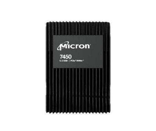 SSD MICRON SSD series 7450 PRO 3.84TB PCIE NVMe NAND flash technology TLC Write speed 5300 MBytes...