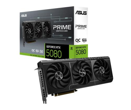Graphics Card ASUS NVIDIA GeForce RTX 5080 16 GB GDDR7 256 bit PCIE 5.0 16x 1xHDMI 3xDisplayPort...