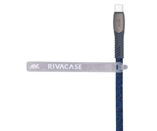 CABLE USB-C TO USB-C 1.2M/BLUE PS6105 BL12 RIVACASE