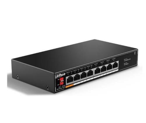 Switch DAHUA Desktop/pedestal 8x10Base-T / 100Base-TX PoE ports 4 60 Watts SF1008LP