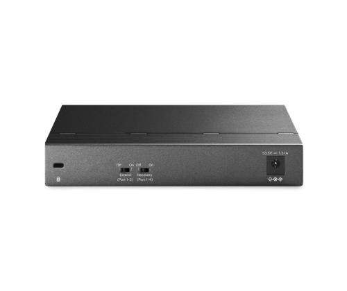 Switch TP-LINK TL-SG1006PP Desktop/pedestal 6x10Base-T / 100Base-TX / 1000Base-T PoE+ ports 4 TL...