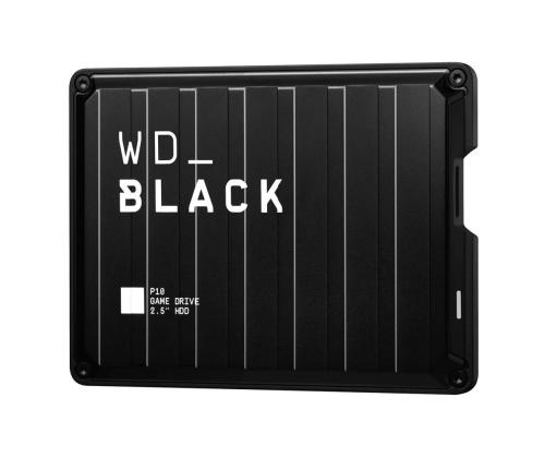 External HDD WESTERN DIGITAL P10 Game Drive 4TB USB 3.2 Colour Black WDBA3A0040BBK-WESN