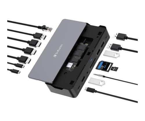 VERBATIM USB-C Pro Docking Station 15