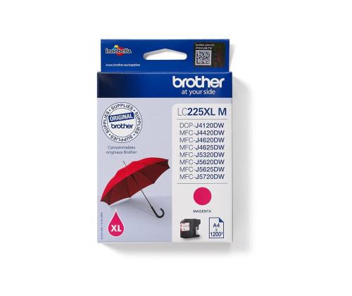 BROTHER LC225XLM ink magenta 1200pages