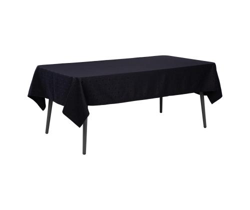 Laudlina PARTY 150x250cm, must motiiv, 50% polüester, 50% puuvill, kangas 937