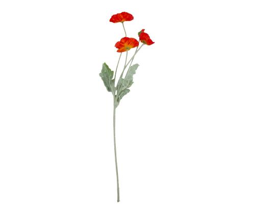Kunstlill FLOWERLY moon, punane või oranž, mix