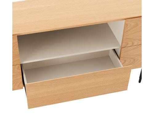 Kummut NATE 180x40xH76cm, tamm