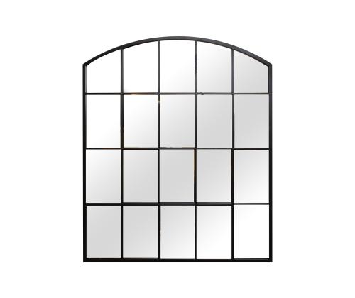 Peegel SIMONE 76x91cm, must