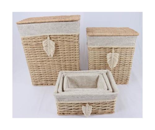 Korv WILLI TASSEL 34x25xH15cm