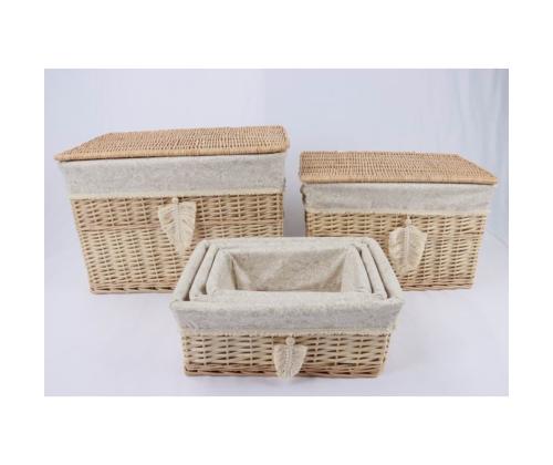 Korv WILLI TASSEL 43x30xH18cm