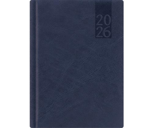 Raamatkalender NÄDAL A5, horisontaal, kõvaköide, (TUMESININE) 00030/40047