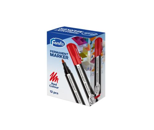 Permanentne marker FOROFIS 2-5mm punane