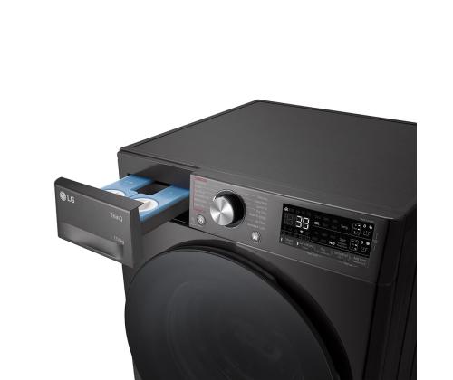 LG, 11 kg / 6 kg, sügavus 56,5 cm, must - Kuivatiga pesumasin