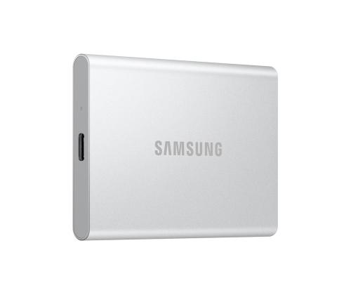 Samsung Portable SSD T7 Resurrected, 1 TB, USB 3.2 Gen 2, hõbe - Väline SSD
