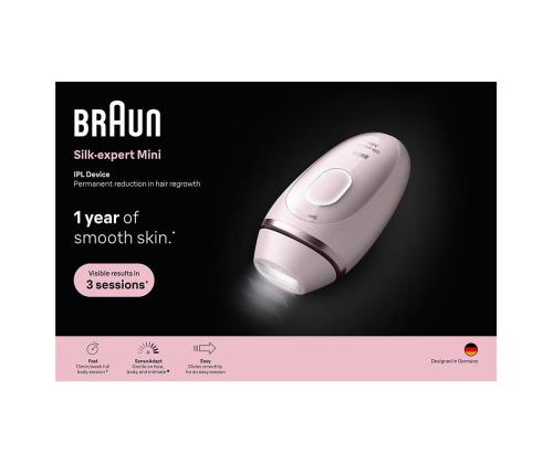 Braun Silk-expert Mini, roosa - Fotoepilaator