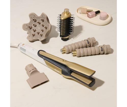 Shark Glam, curly & coily, kuldne - Juuste kujundamise seade