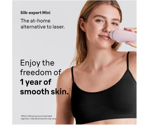 Braun Silk-expert Mini, roosa - Fotoepilaator