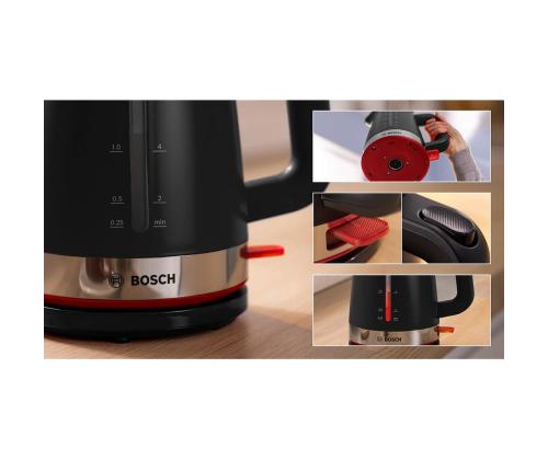 Bosch MyMoment, 2400 W, 1.7 L, must - Veekeetja
