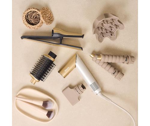 Shark Glam, curly & coily, kuldne - Juuste kujundamise seade