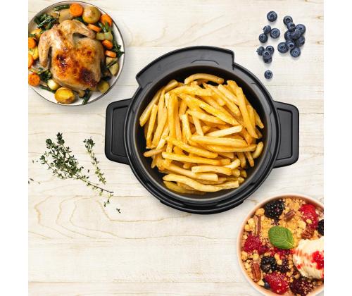 Tefal Turbo Cuisine & Fry, 1200 W, must - Multi- ja survekeetja