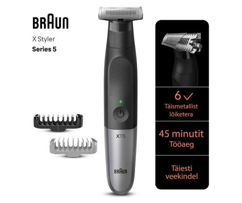 Braun Series X, must - Hübriidraseerija