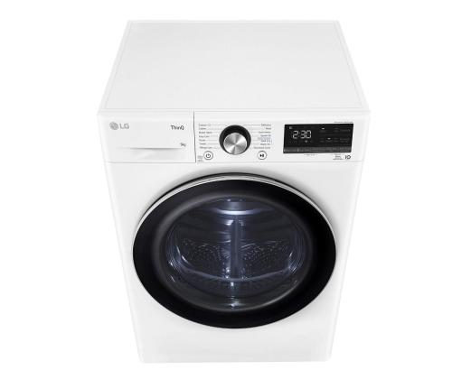 LG, Soojuspump, 9 kg, sügavus 66 cm - Pesukuivati