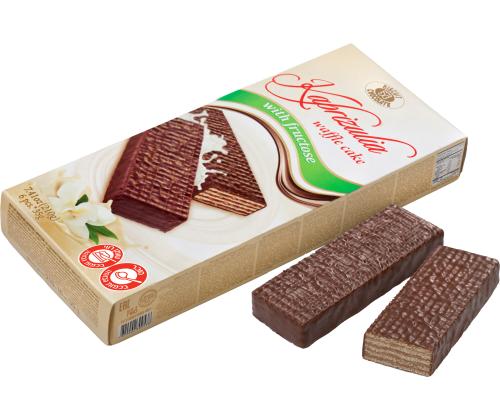 KAPRIZULJA Vahvlitort fruktoosiga 210g