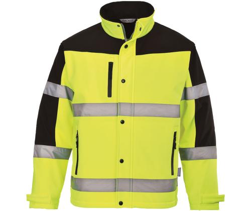 Tööjope Hi-Vis Two-Tone Softshell, kollane, L