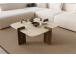 Kohvilaud Poalla - Travertine, Walnut