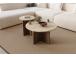 Kohvilaud Private - Travertine, Walnut