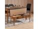 Mööblikomplekt toolid Vina Walnut Anthracite
