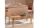 Vina Bench Atlantic Pine, Stone
