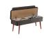 Vina 1053 - 1 - Anthracite, Walnut