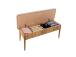 Vina Bench Atlantic Pine, Stone