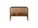 Mööblikomplekt toolid Vina Walnut Anthracite
