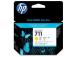 HP 711 3-pack (CZ136A) Ink Cartridge, Yellow (SPEC)