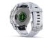 Garmin Fenix 8 Smart Watch 43 mm AMOLED Silver with Whitestone silicone band