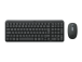 Logitech MK250 Compact Combo Wireless Keyboard + Mouse, Bluetooth, US Int, Graphite