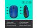 Logitech M171 Wireless Mouse RF Wireless, 1000 DPI, Blue/Black