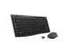 Logitech MK270 Wireless Combo Keyboard + Mouse, US Int, Black