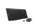 Logitech MK270 Wireless Combo Keyboard + Mouse, US Int, Black