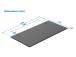 Adjustable Height Table Up Up Bjorn Gray, Table top L Black