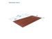 Up Up Table top L Dark Walnut, 1500x750x25mm (Laminated particle board)