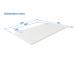 Adjustable Height Table Up Up Bjorn Gray, Table top L White