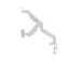 DISPLAY ACC MOUNTING ARM/DBL 17-32" MA-DA2-06-W GEMBIRD