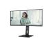LCD Monitor AOC 34 " 3440 x 1440 pixels UltraWide Quad HD Native aspect ratio 21:9 LED Curved…